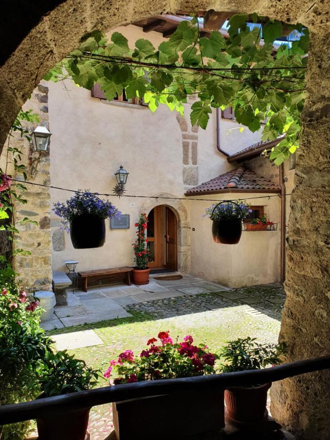 La Tana Del Tasso Rooms&Breakfast Camerata Cornello Luaran gambar