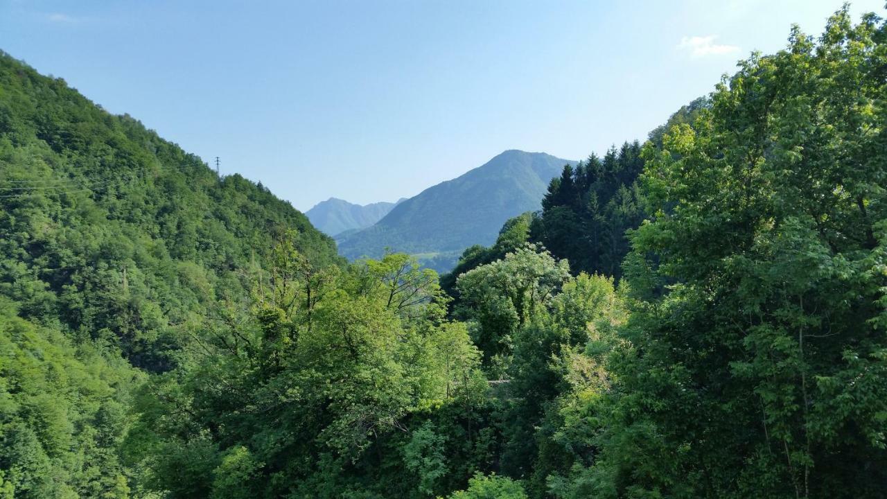 La Tana Del Tasso Rooms&Breakfast Camerata Cornello Luaran gambar